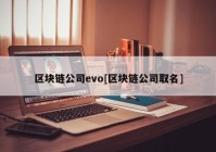 区块链公司evo[区块链公司取名]